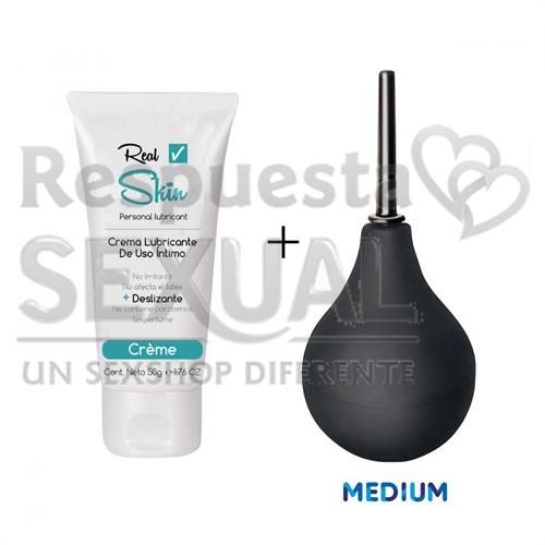 Limpiador anal medium 100ml con crema de regalo