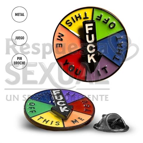 Pin para la ropa Fuck