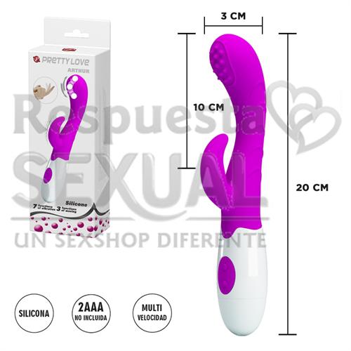 Estimulador de punto G con funcion de ondulacion y 7 vibraciones