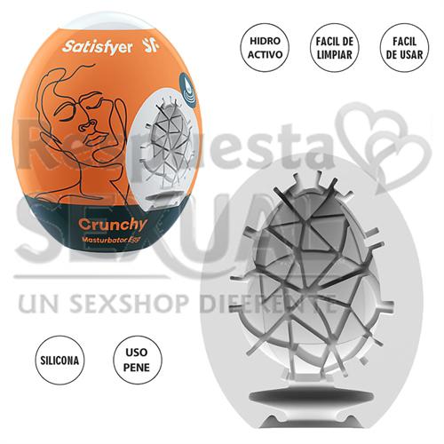 Masturbador Egg Single crunchy