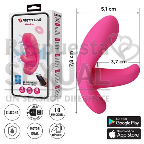 Soft Kissing Mouth: estimulador de silicona con doble motor, control por app y múltiples vibraciones