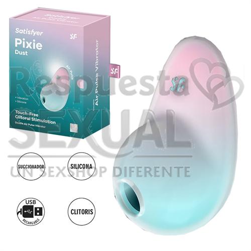 Pixie Dust Succionador con vibrador y carga USB