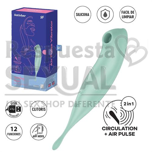 Twirling Pro+ Succionador y vibrador con aplicación