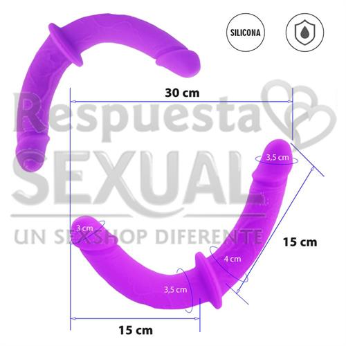 Libra : Dildo con doble punta